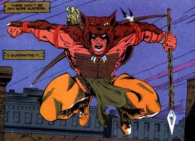 Открытки с Красным Волком индейцем супергероем из комиксов. 