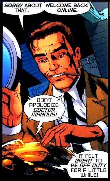 Открытки с Уиллом Магнусом из Вселенной комиксов ДС скачать.