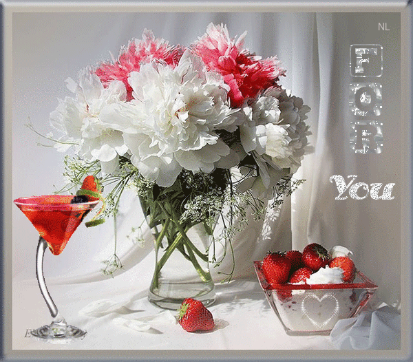 Открытки с пионами в вазе скачать бесплатно. Открытки с пионами в вазе gif.