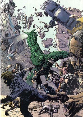 Открытки с Мерзостью из комиксов Вселенной Марвел скачать бесплатно.