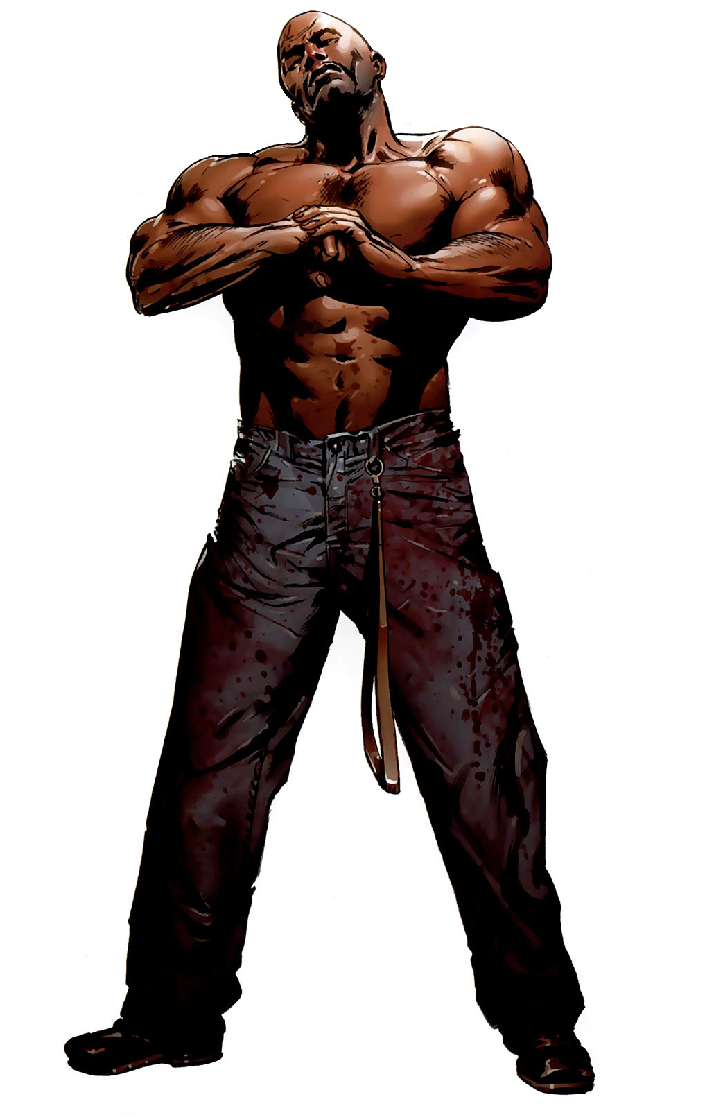 Открытки с Люком Кейджем из комиксов Вселенной Марвел скачать.