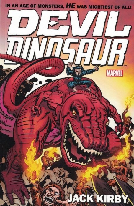 Открытки с Дьявольским Динозавром из комиксов Вселенной Марвел.