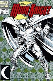 Открытки с Лунным Рыцарем из комиксов Вселенной Марвел скачать.