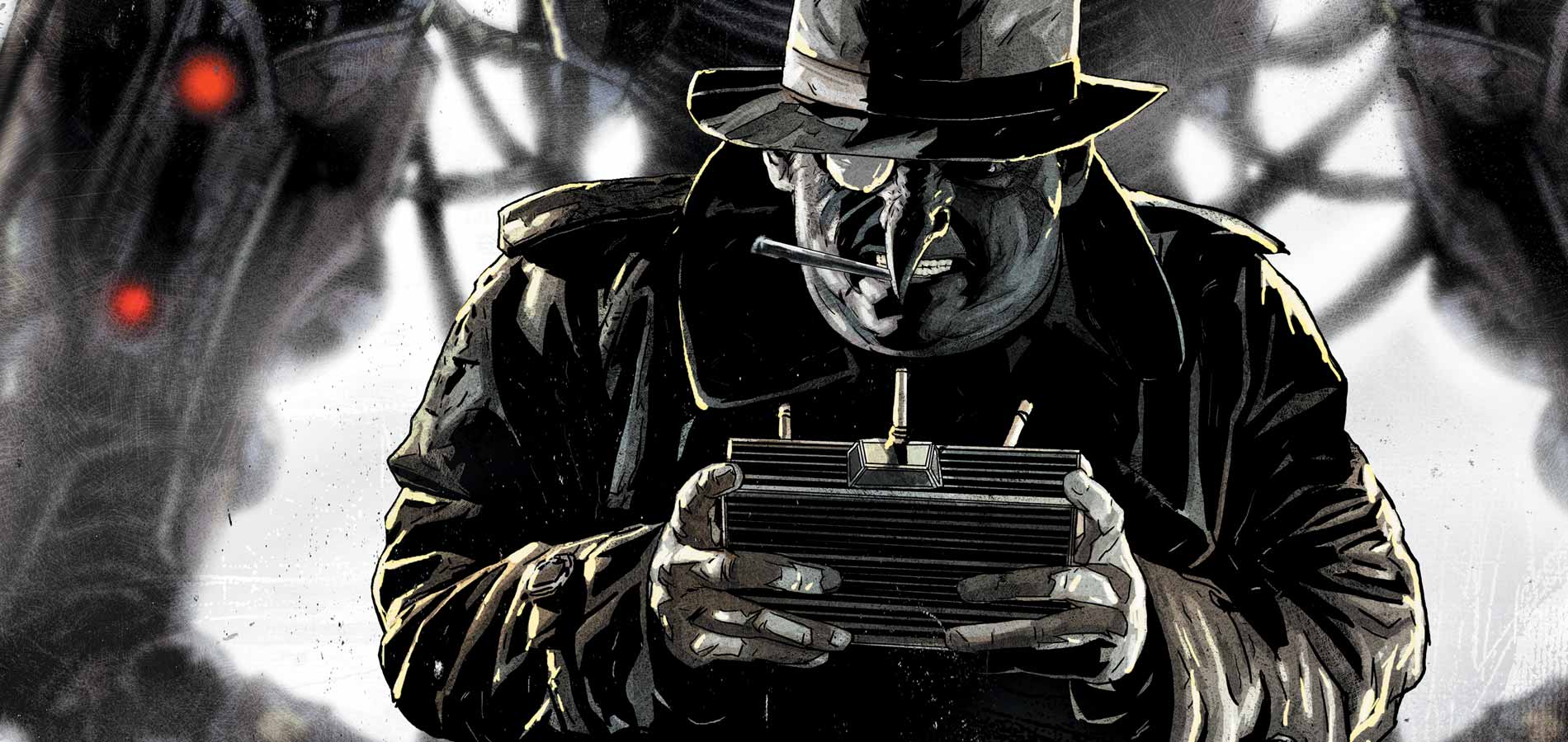 Открытки с Пингвином из комиксов Вселенной ДС скачать бесплатно.