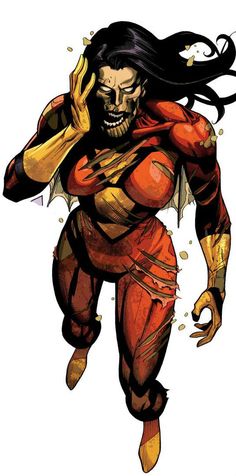 Открытки с героиней комиксов Марвел Веранке скачать бесплатно.