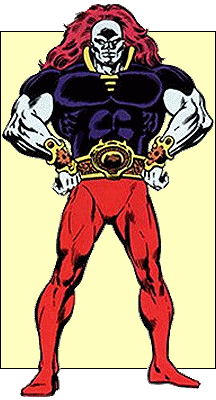 Открытки с Падшим суперзлодеем из комиксов Вселенной Марвел.