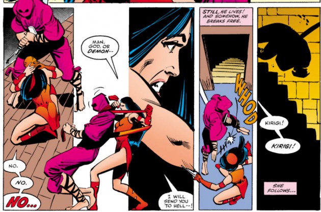 Открытки с Кириги из комиксов Вселенной Марвел скачать бесплатно.