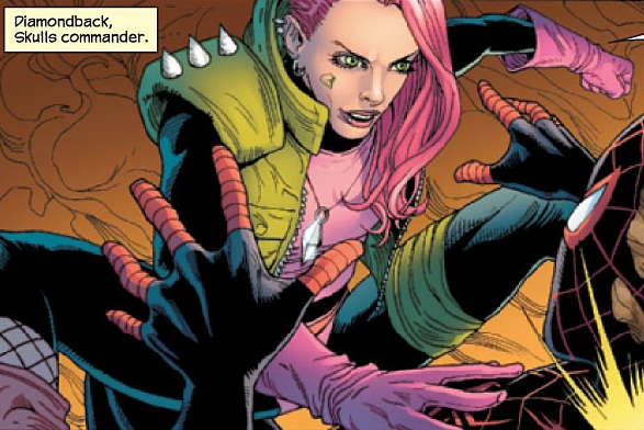 Открытки с Блинк из Людей Икс от комиксов Марвел скачать бесплатно.