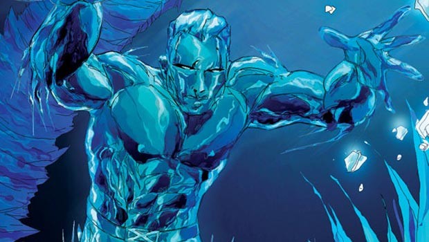 Открытки с Айсменом из Людей Икс. Открытки с Айсменом по комиксам.