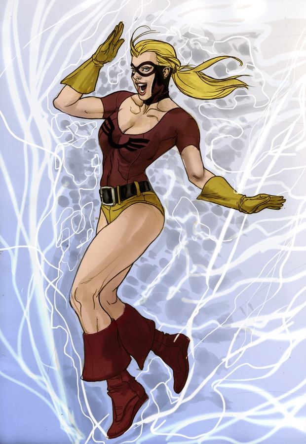 Открытки с Джесси Чамберс по комиксам скачать бесплатно.     