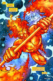 Открытки с Огненным Лордом из комиксов Вселенной Марвел скачать.