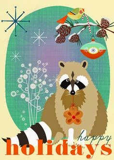 Открытки с енотами скачать бесплатно. Открытки с енотами gif.