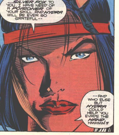 Открытки с Черно - Бурой Лисицей из комиксов Вселенной Марвел.