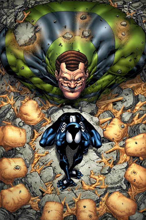 Открытки с Песочным Человеком из комиксов Вселенной Марвел .