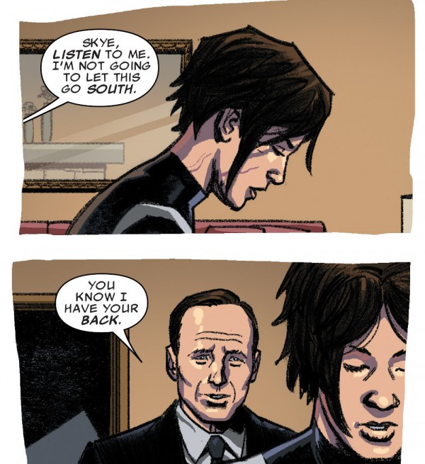 Открытки с Землетрясением Дейзи Джонсон из комиксов Марвел. 