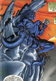 Открытки с Блэкхартом суперзлодеем из комиксов Вселенной Марвел.