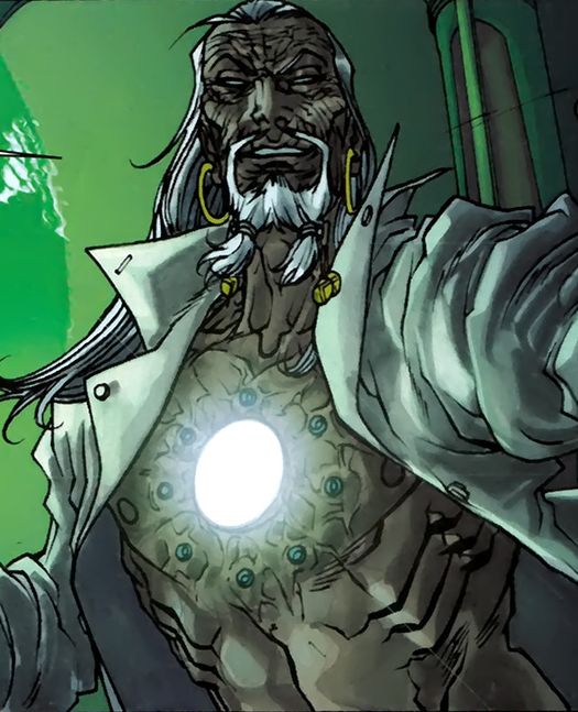 Открытки с Мандарином злодеем из комиксов Вселенной Марвел. 