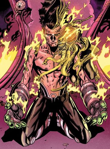 Открытки с Легионом из комиксов Вселенной Марвел скачать бесплатно.