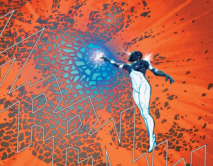 Открытки с Капитаном Вселенной из комиксов Марвел скачать бесплатно.