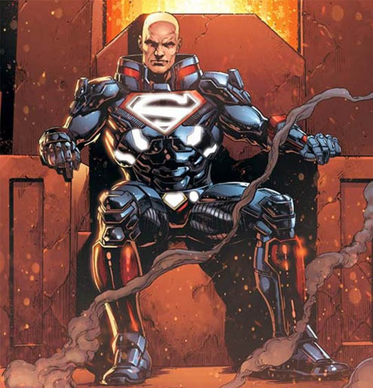 Открытки с Лексом Лютором из комиксов ДС скачать бесплатно. 