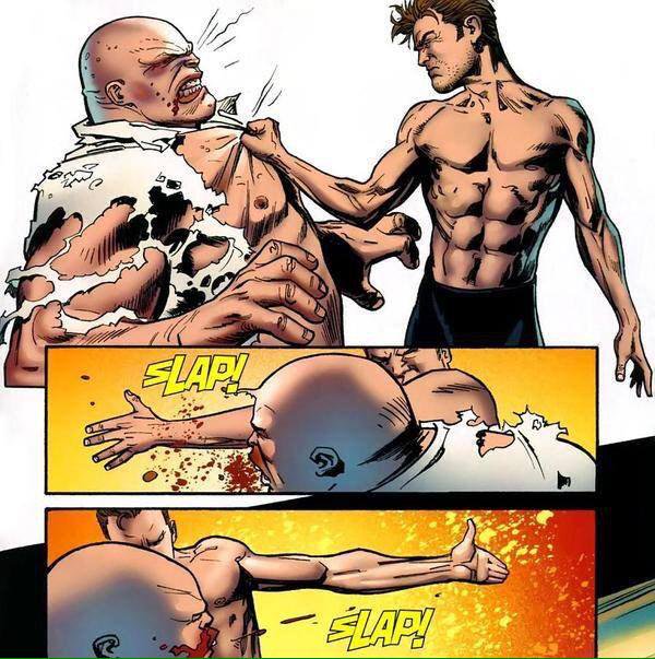 Открытки с Ричардом Фиском "Розой" из комиксов Вселенной Марвел.