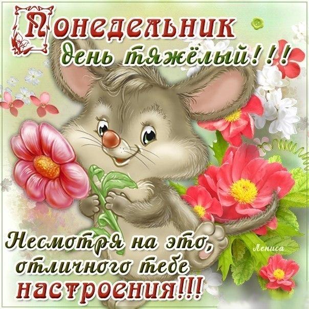 Открытки на понедельник скачать. Открытки на понедельник бесплатно.
