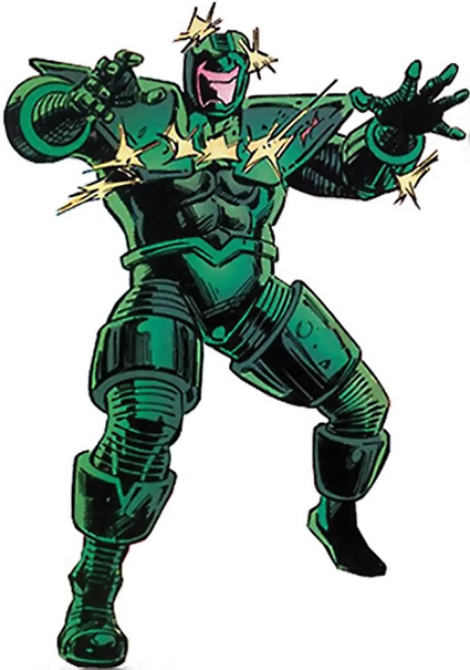 Открытки с Титановым Человеком врагом Железного Человека из комиксов.