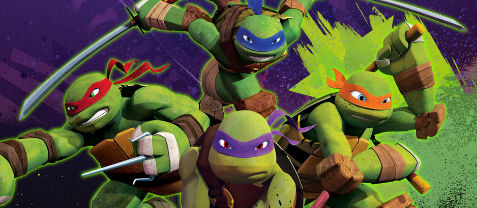 Открытки с Черепашками Ниндзя для детей скачать бесплатно.   