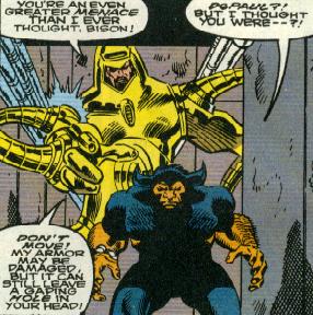 Открытки с Бизоном Билли Китсом из комиксов Вселенной Марвел.