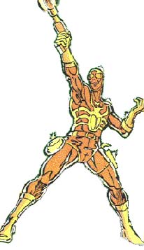 Открытки с Золотым Жуком из комиксов Вселенной Марвел скачать.