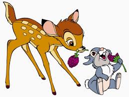 Открытки с Оленёнком Бэмби скачать бесплатно. Открытки с Оленёнком Бэмби онлайн.