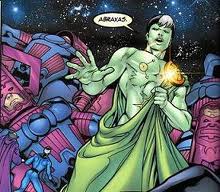 Открытки с Абраксасом из комиксов Вселенной Марвел скачать. 