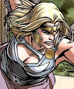Открытки с Беллоной из сестёр по комиксам Вселенной Марвел. 