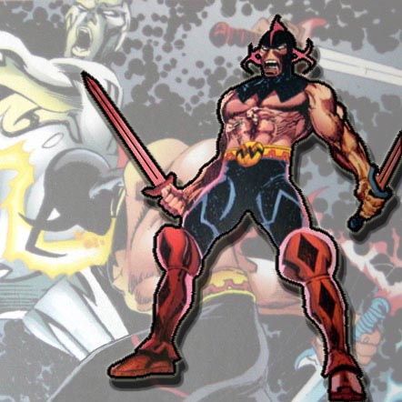 Открытки с Красным Шифтом из комиксов Вселенной Марвел скачать.