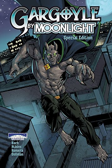 Открытки с Серой Горгульей суперзлодеем из комиксов Марвел. 