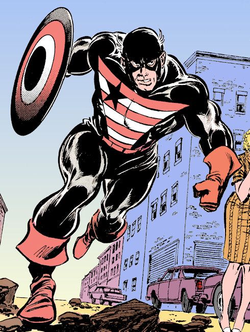 Открытки с С.Ш. Агентом из комиксов про Капитана Америку от Марвел.