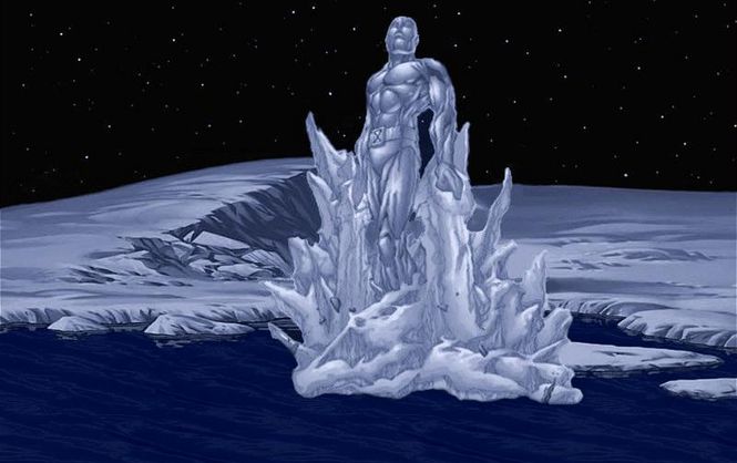 Открытки с Айсменом из Людей Икс. Открытки с Айсменом по комиксам.