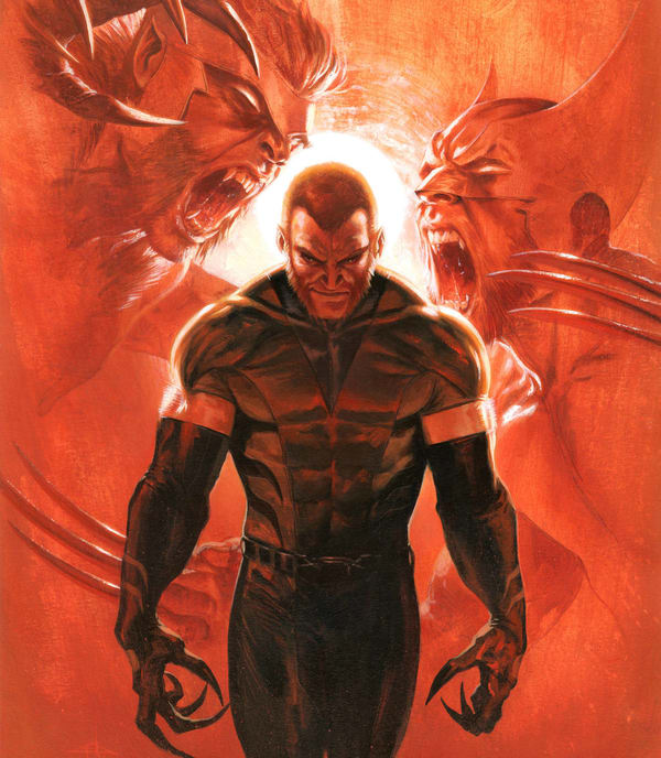 Открытки с Саблезубым врагом росомахи из комиксов от Марвел.