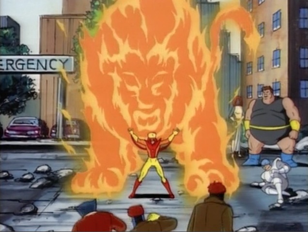 Открытки с Пиро по комиксам Марвел. Открытки с Пиро скачать.