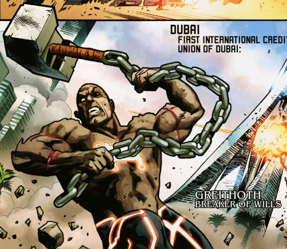 Открытки с Поглотителем суперзлодеем из Вселенной Марвел скачать.