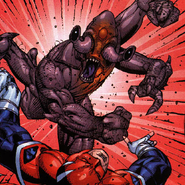 Открытки с Красным Шифтом из комиксов Вселенной Марвел скачать.