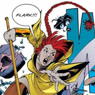 Открытки с Дженис Джонс из комиксов Вселенной Марвел скачать.