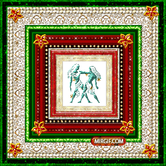 Открытки знак зодиака Близнецы gif. Скачать бесплатно открытки со знаком зоди...