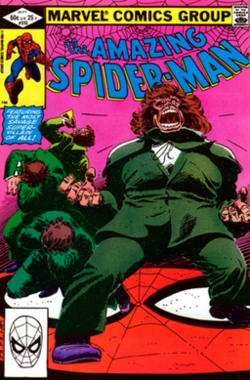 Открытки с Мистером Хайдом из комиксов Вселенной Марвел скачать.