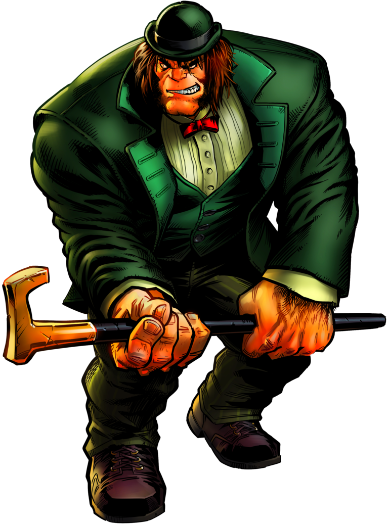 Открытки с Мистером Хайдом из комиксов Вселенной Марвел скачать.