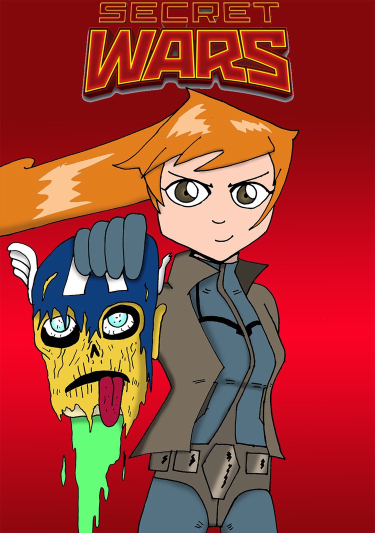 Открытки с Эльзой Блудстоун из Вселенной комиксов Марвел скачать.