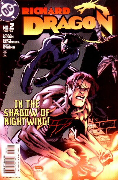 Открытки с Ричардом Драконом бесплатно от комиксов ДС скачать.