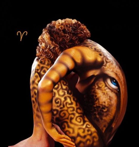 Анимационные открытки знак зодиака Овен. Скачать открытки со знаком зодиака О...