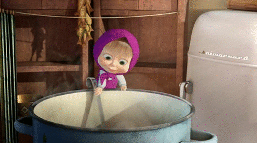 Открытки Маша и Медведь скачать бесплатно. Открытки Маша и Медведь онлайн.