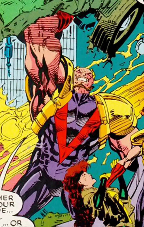 Открытки с Дельгадо из Аколитов Людей Икс комиксов Марвел.   